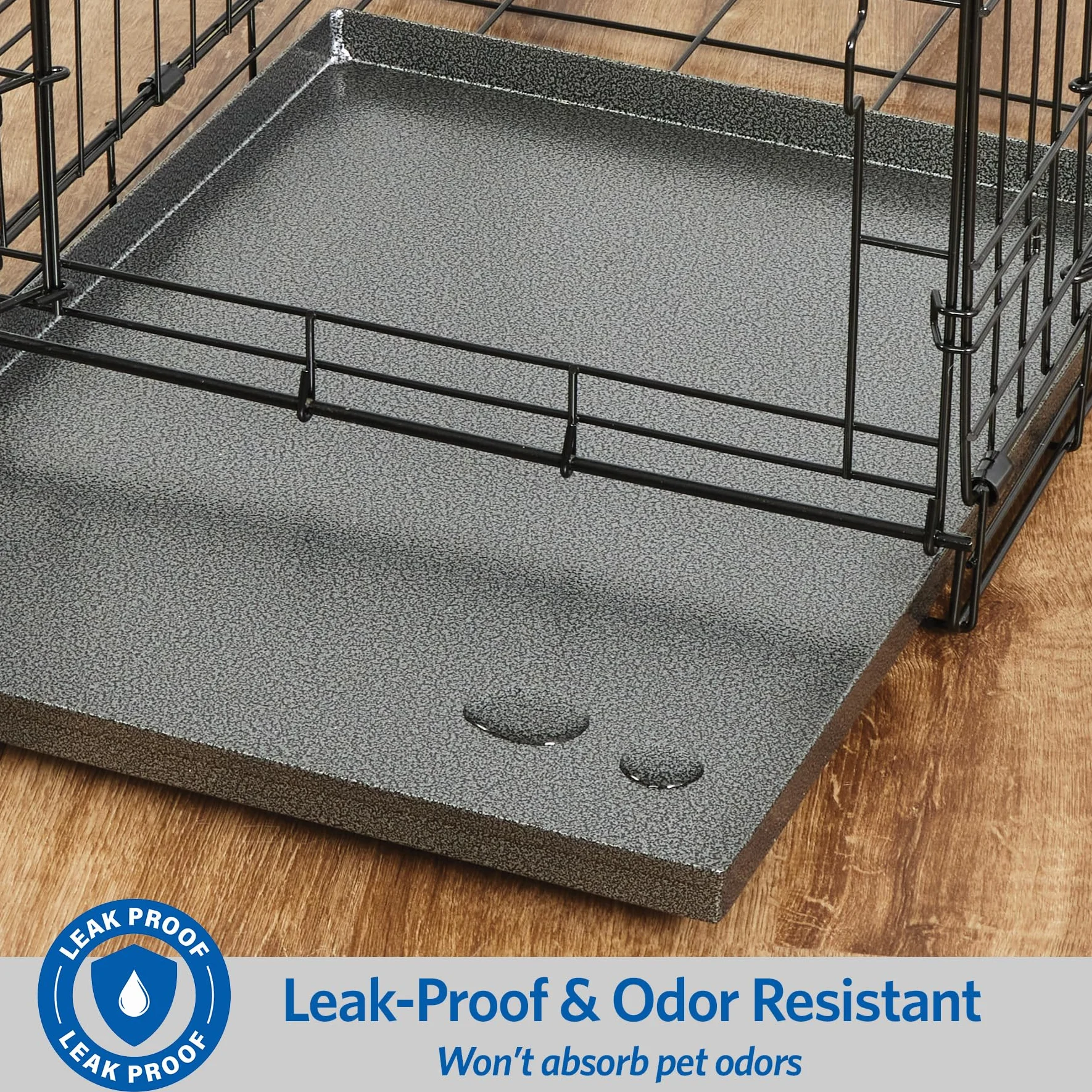 MidWest Homes for Pets Metalowa patelnia zastępcza do skrzyni dla psów 91 cm