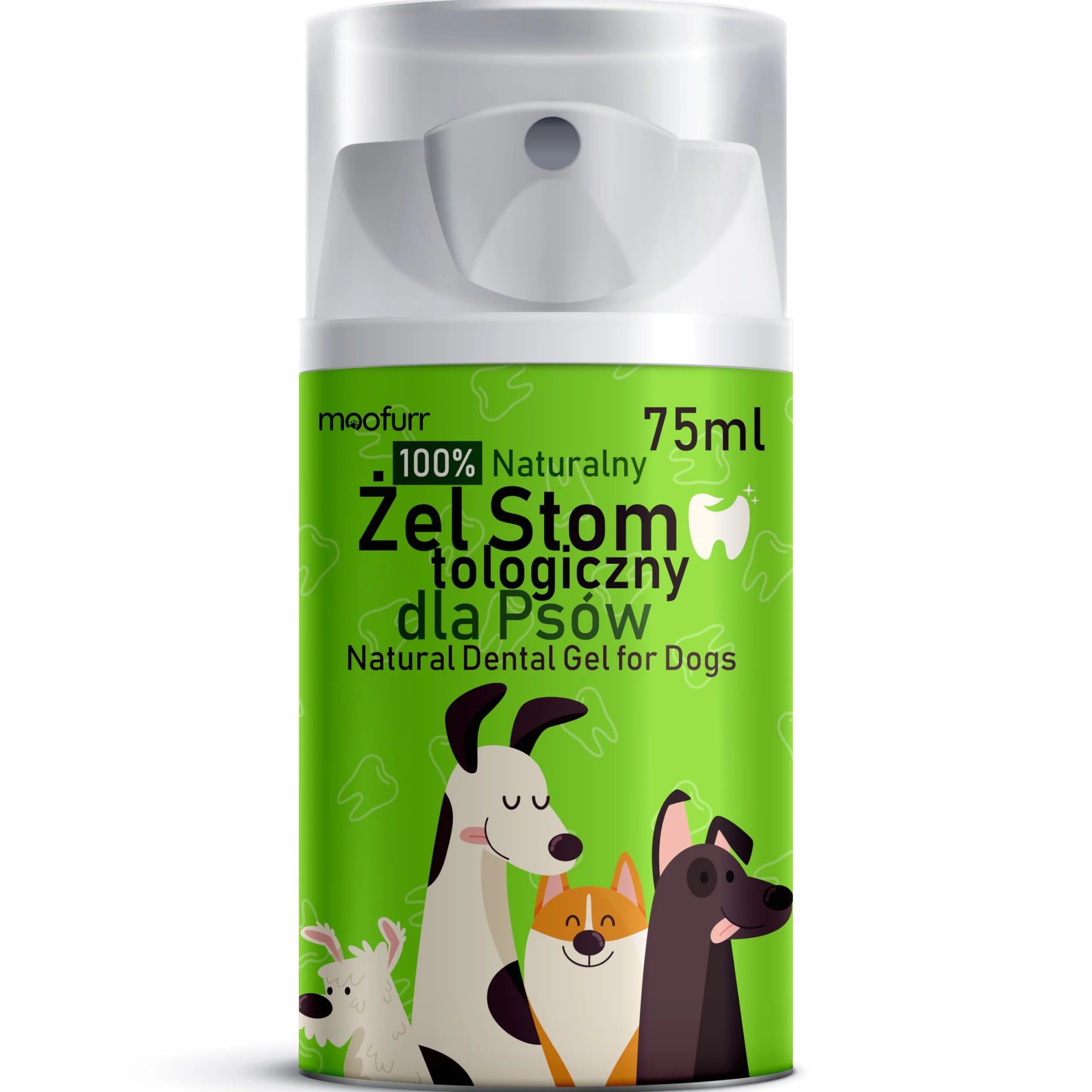 Pasta do zębów dla psów, w 100% naturalna, przeciw kamieniu nazębnemu, usuwaniu płytki nazębnej, pielęgnacja zębów dla psów