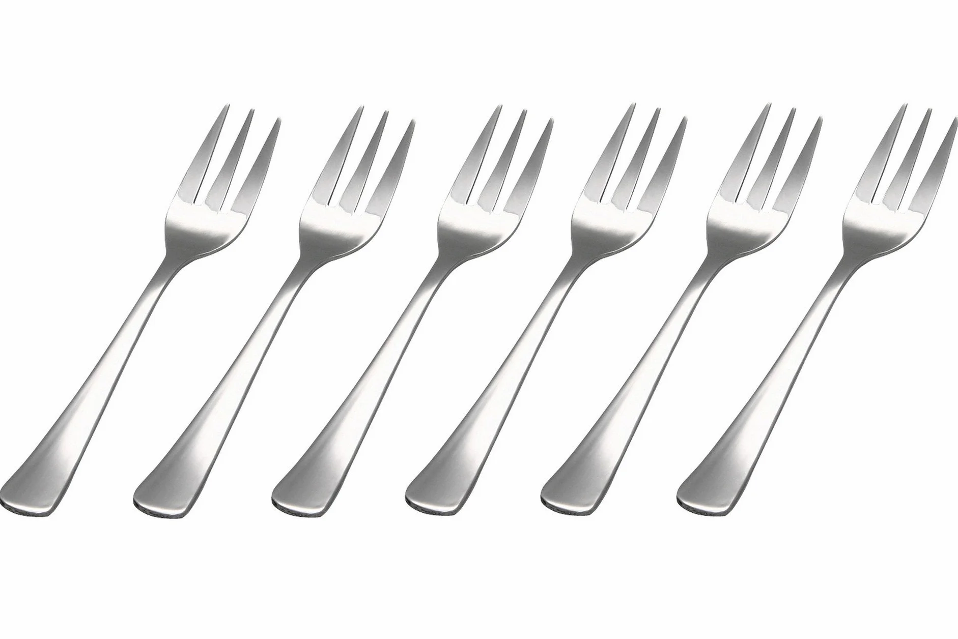 GRÄWE® 6 x widelec do ciasta ze stali nierdzewnej, seria Würzburg