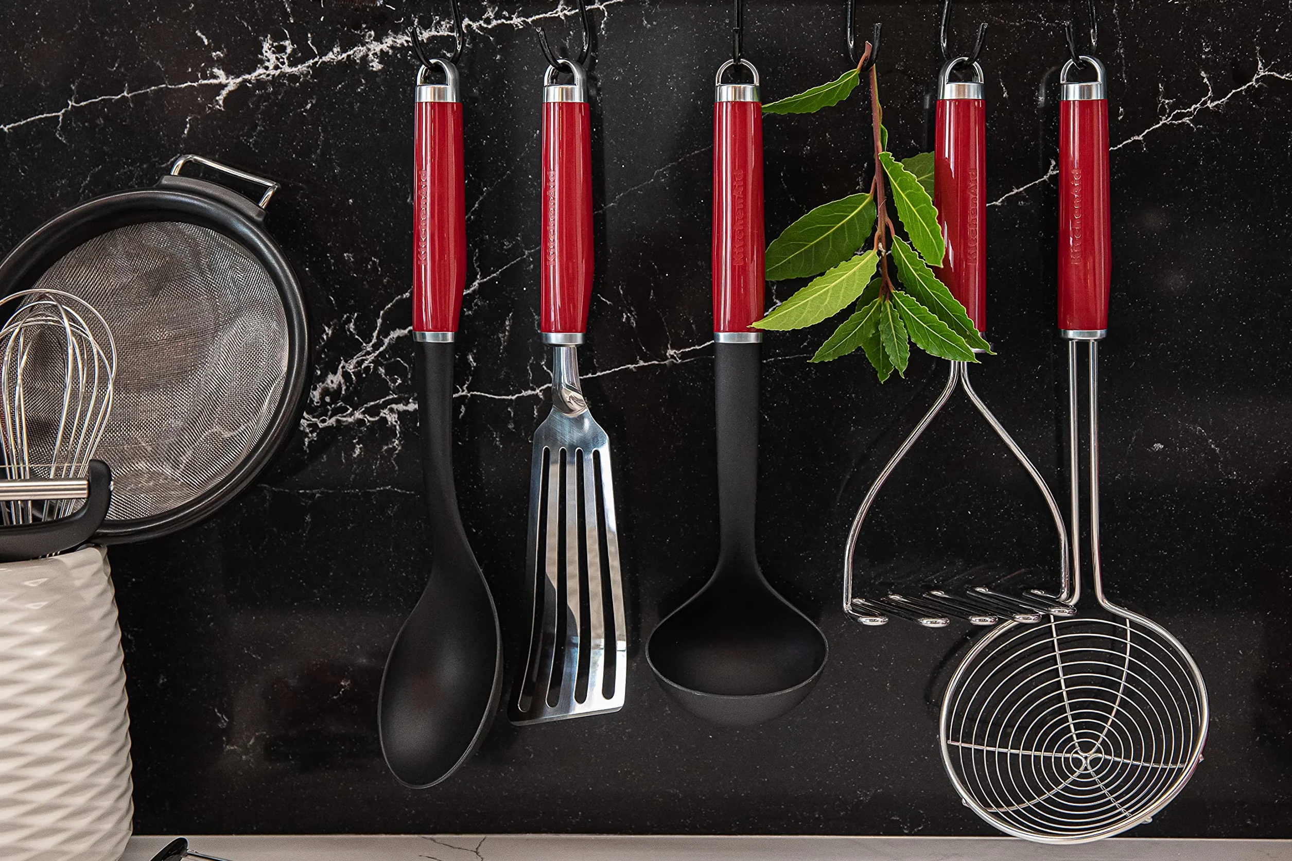 KitchenAid Tłuczek do Ziemniaków, Stal Nierdzewna - Kolor Empire Red