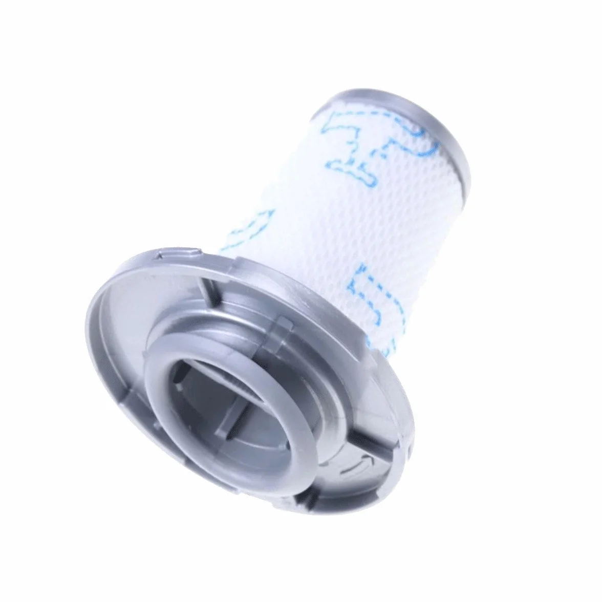 Rowenta ZR009006 filtr do odkurzacza akumulatorowego X-Force Flex 8.60, nadaje się do prania, biały/szary