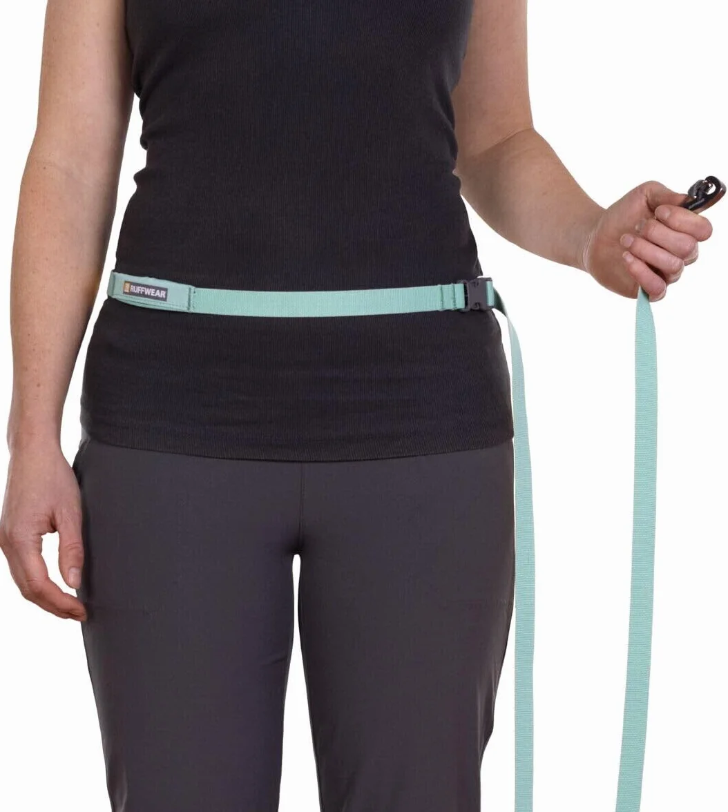 RUFFWEAR Flagline smycz dla psa, lekka, mocna, 2 w 1, regulowana, kieszeń, klips Crux