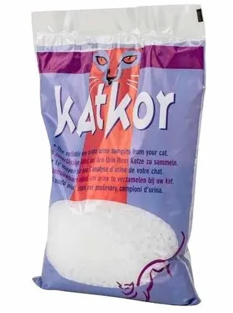 Katkor Żwirek perłowy 200 g do pobierania próbek moczu z pipetą i rurkami