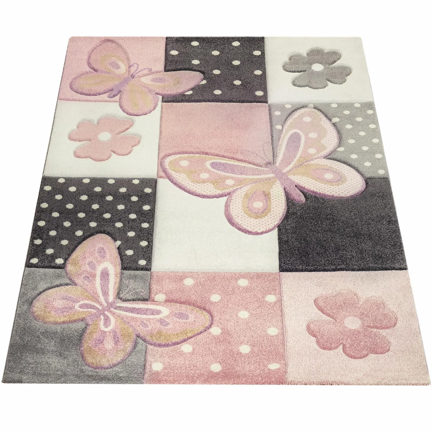 Paco Home Dywan Dzieciêcy, Modny Dla Dzieci Pastelowy Dywan, Urocze Motywy Zwierz±t 3D, Rozmiar:140x200 cm