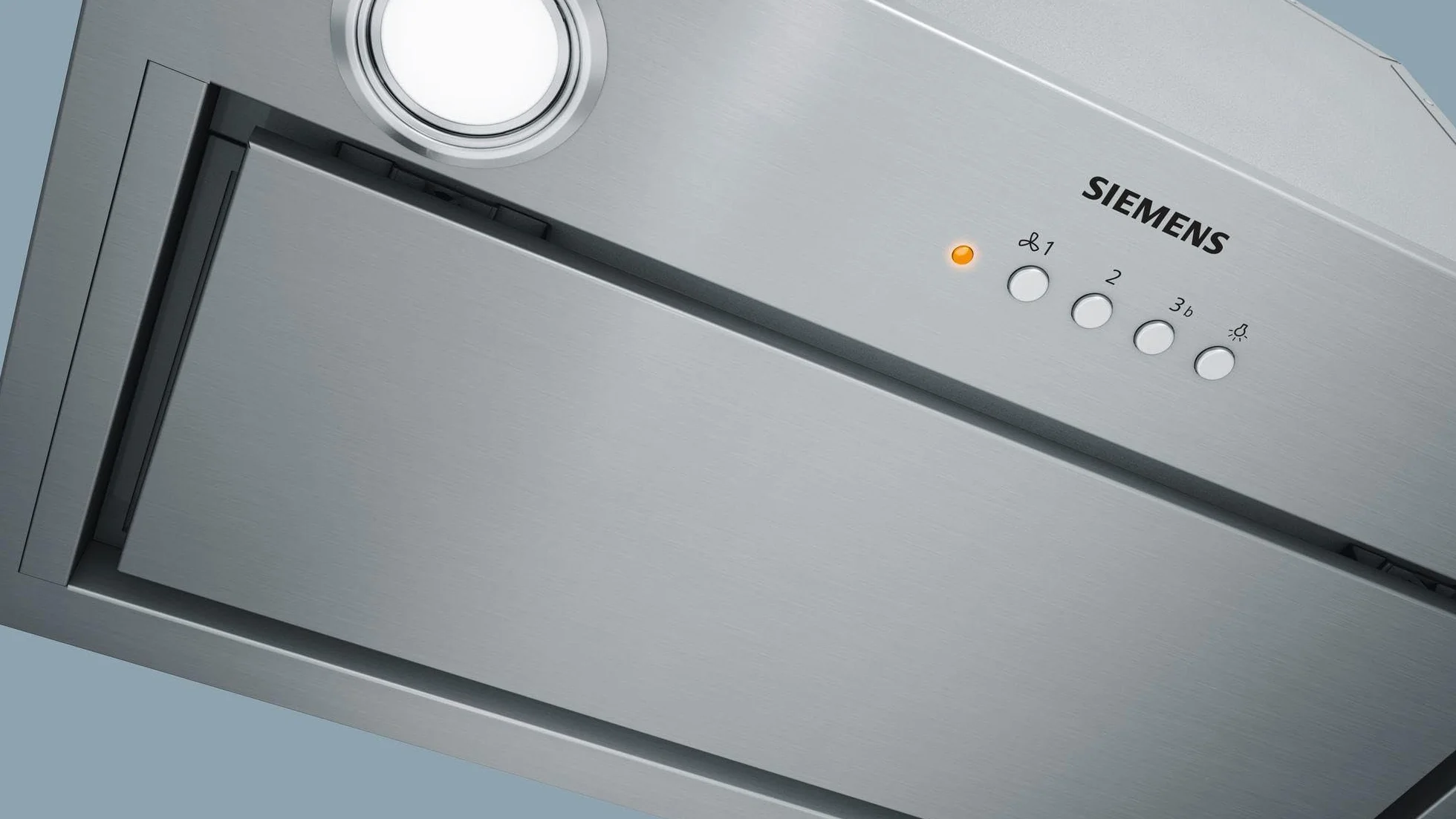 Siemens LB78574 Okap podszafkowy / 70 cm/zasilanie wywiewem i obiegiem/stal nierdzewna
