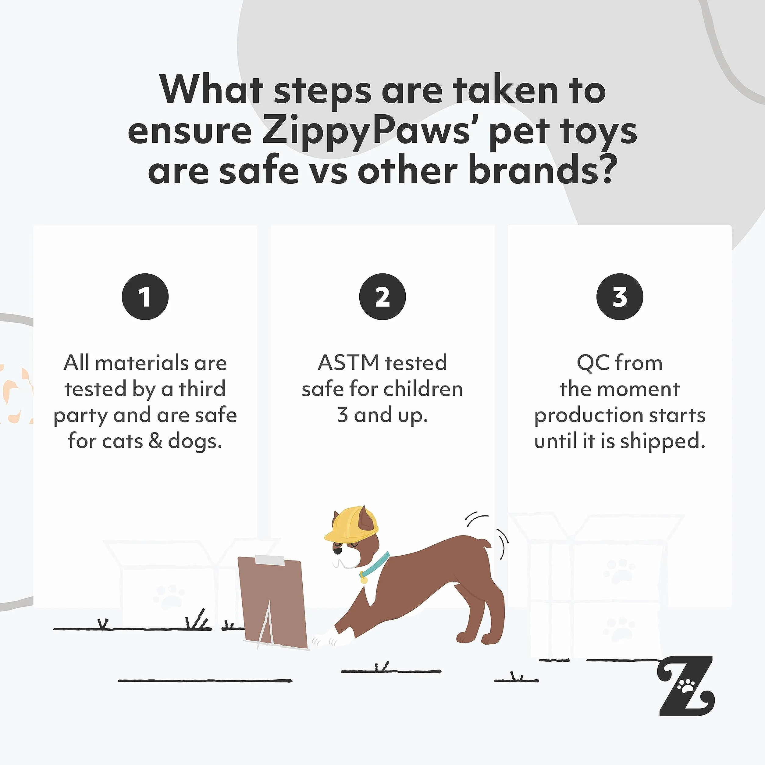 ZippyPaws Zippy Burrow Interaktywne Zabawki dla Psów - Chowanego, Kolorowe Piszczące Pluszowe Puzzle