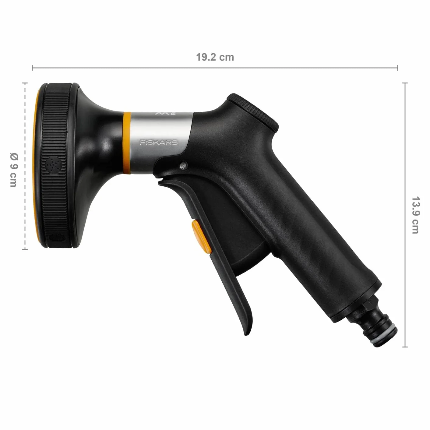Fiskars Pistolet natryskowy multi, sterowanie z przodu
