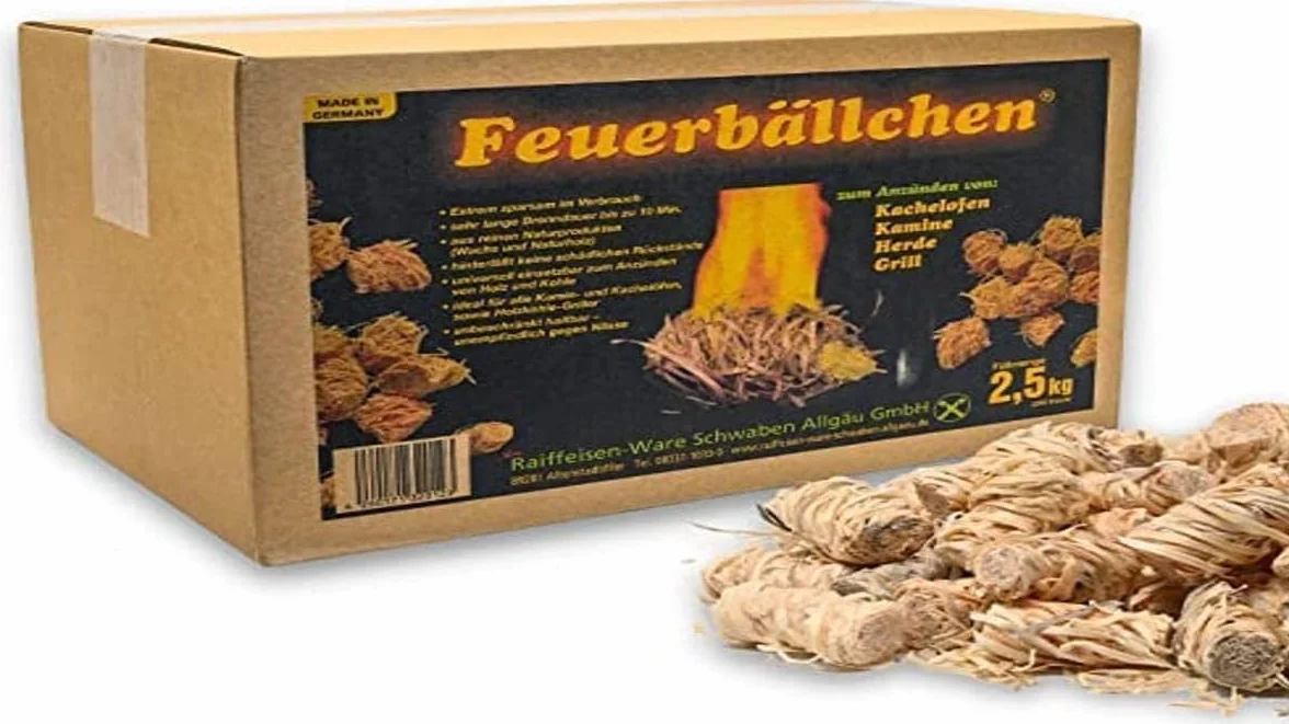 87924 Podpałka do Grilla, Brązowy, 2,5 kg