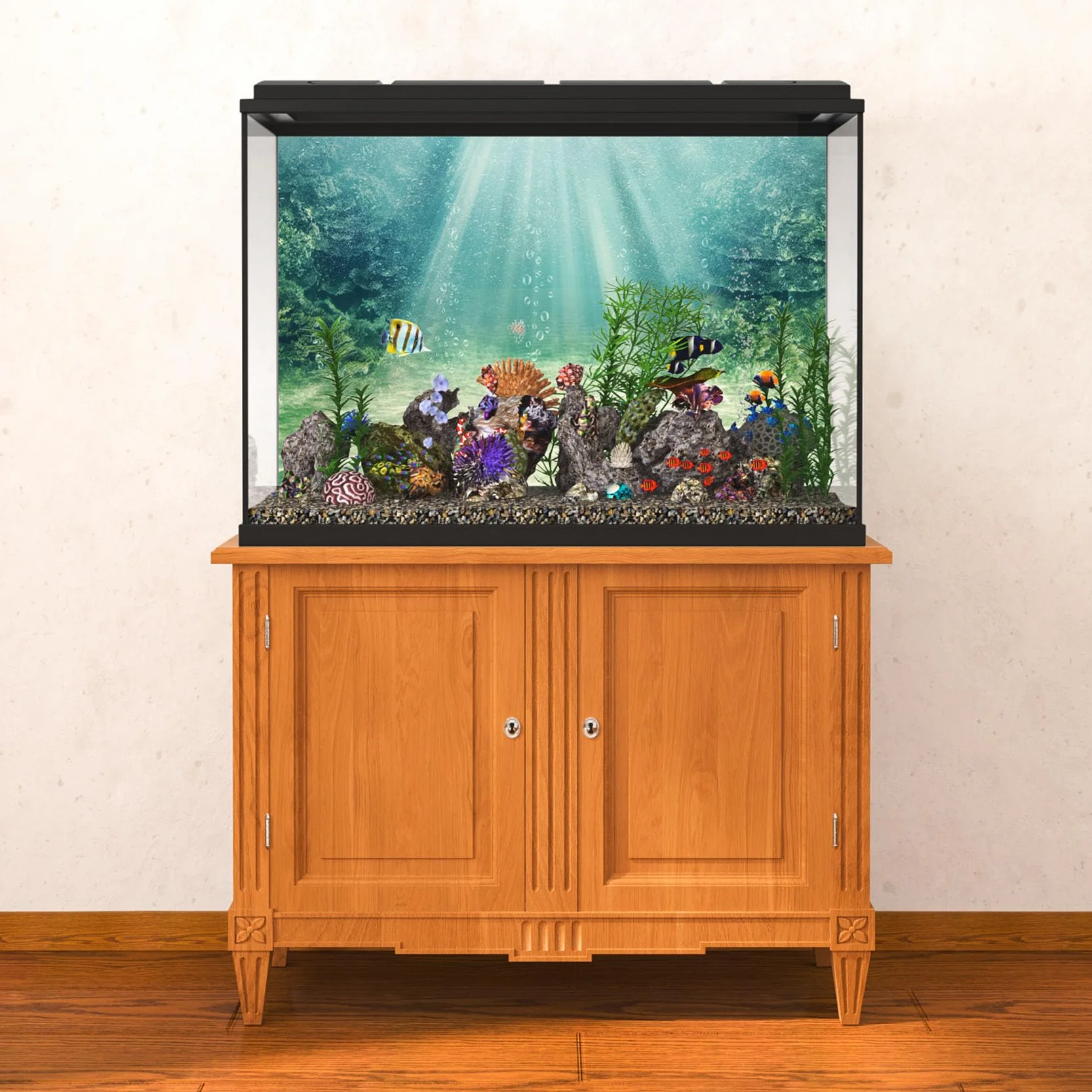120 x 50 cm tło akwarium roślina wodna bańka podwodna podłoga oceanu akwarium plakat tło winylowe tło