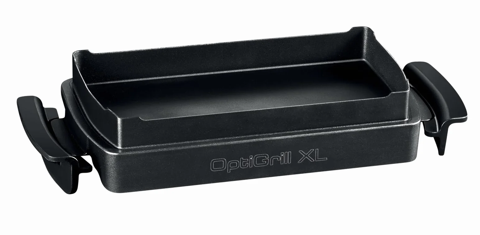 Tefal Optigrill Xl Naczynie do Pieczenia, Czarny, 40 x 20 cm