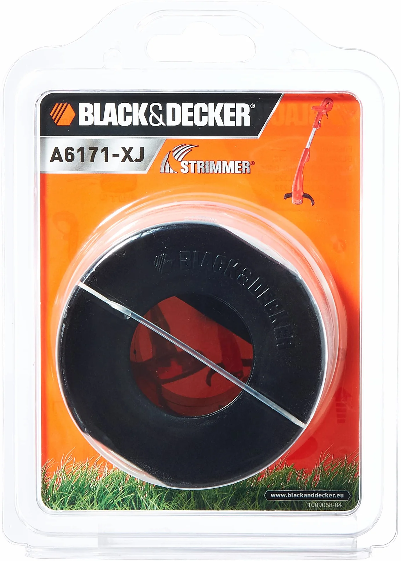 Black+Decker Gl250 A6171-XJ Żyłka do Podkaszarki, Biały, 50 m