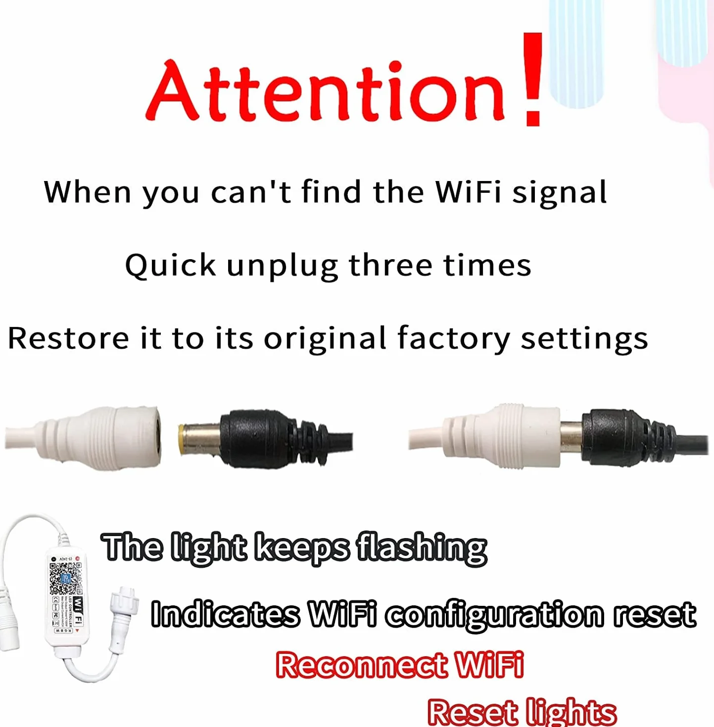 Pokrywa do akwarium, trwała (4TD-WF) Lominie 4-kanałowy kontroler światła do akwarium WiFi dla ulepszonych Asta 20 Pixie 30 Asta 120 Pixie 80 G-Serie (5 otworów na podłączenie światła)