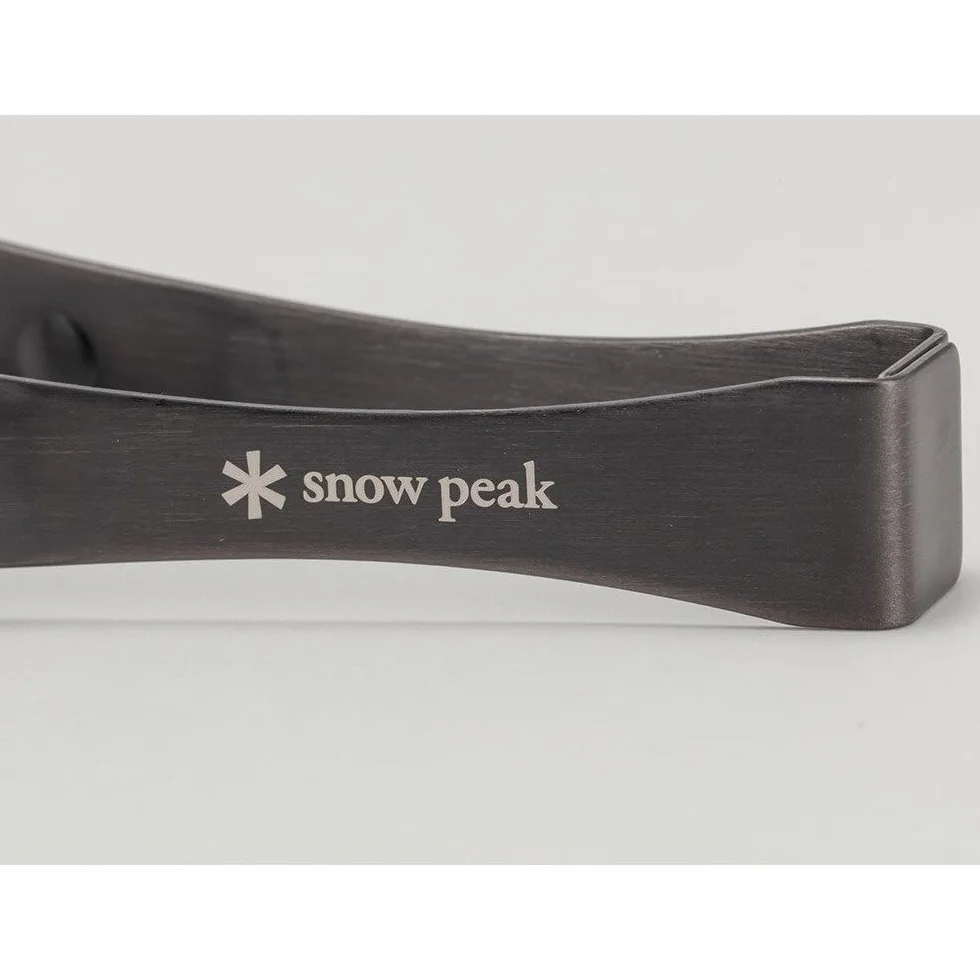 Snow Peak Pitty do grillowania – szczypce do grilla, grilla, paleniska lub domu, stal nierdzewna, 27 cm