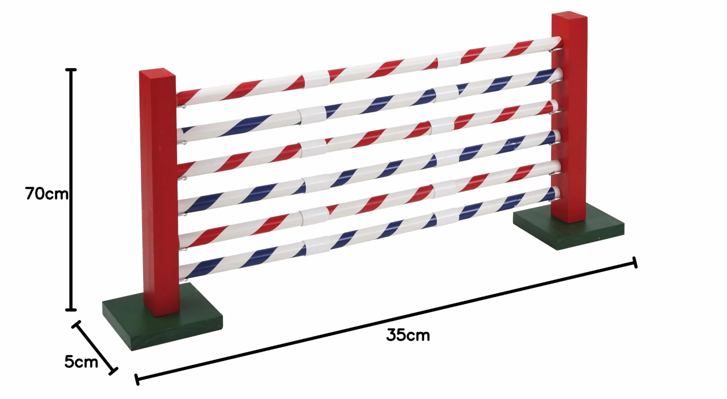 Kerbl Agility Skok pionowy 70 x 5 x 35 cm