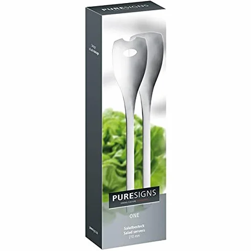 Puresigns 3010215 One Extra sztućce do sałatek, 21 cm, stal nierdzewna