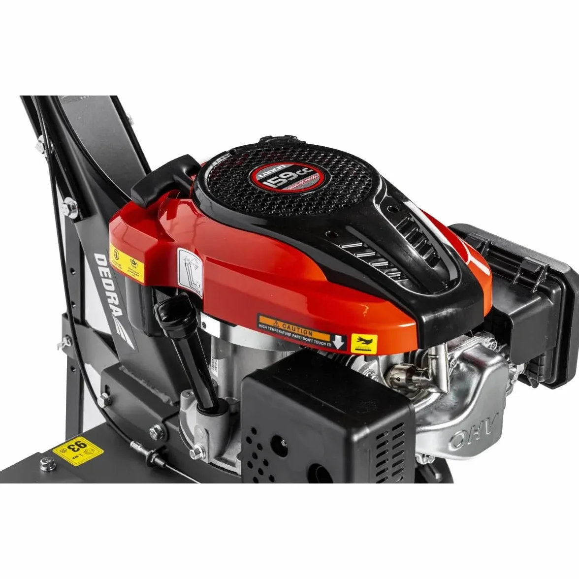 Glebogryzarka ogrodowa DEDRA DED8704 2,7 kW, szerokość robocza 60 cm, silnik 4-suwowy 4T, wysoka prędkość: 3000 obr./min, szerokość robocza do 60 cm, zestawy noży z hartowanej, ostrej stali