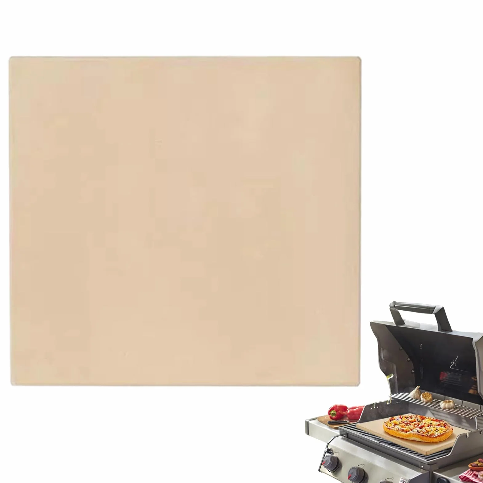 Kamień Do Pizzy Blaszek Do Pieczenia Do Kuchni | Ceramiczny Kamień Do Pizzy Do Gotowania Grillowania Pieczenia Chleba W Domu Na Zewnątrz I Na Kemping