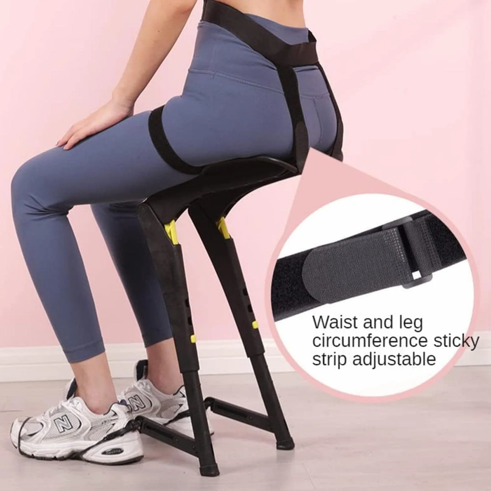 Spodnie na krzes? , krzes? do noszenia, por?czne niewidoczne przeno?ne sk?adane krzes? do noszenia | Ergonomiczne siedzisko na nogi, lekki niewidoczny sto? w?dkarski na lato