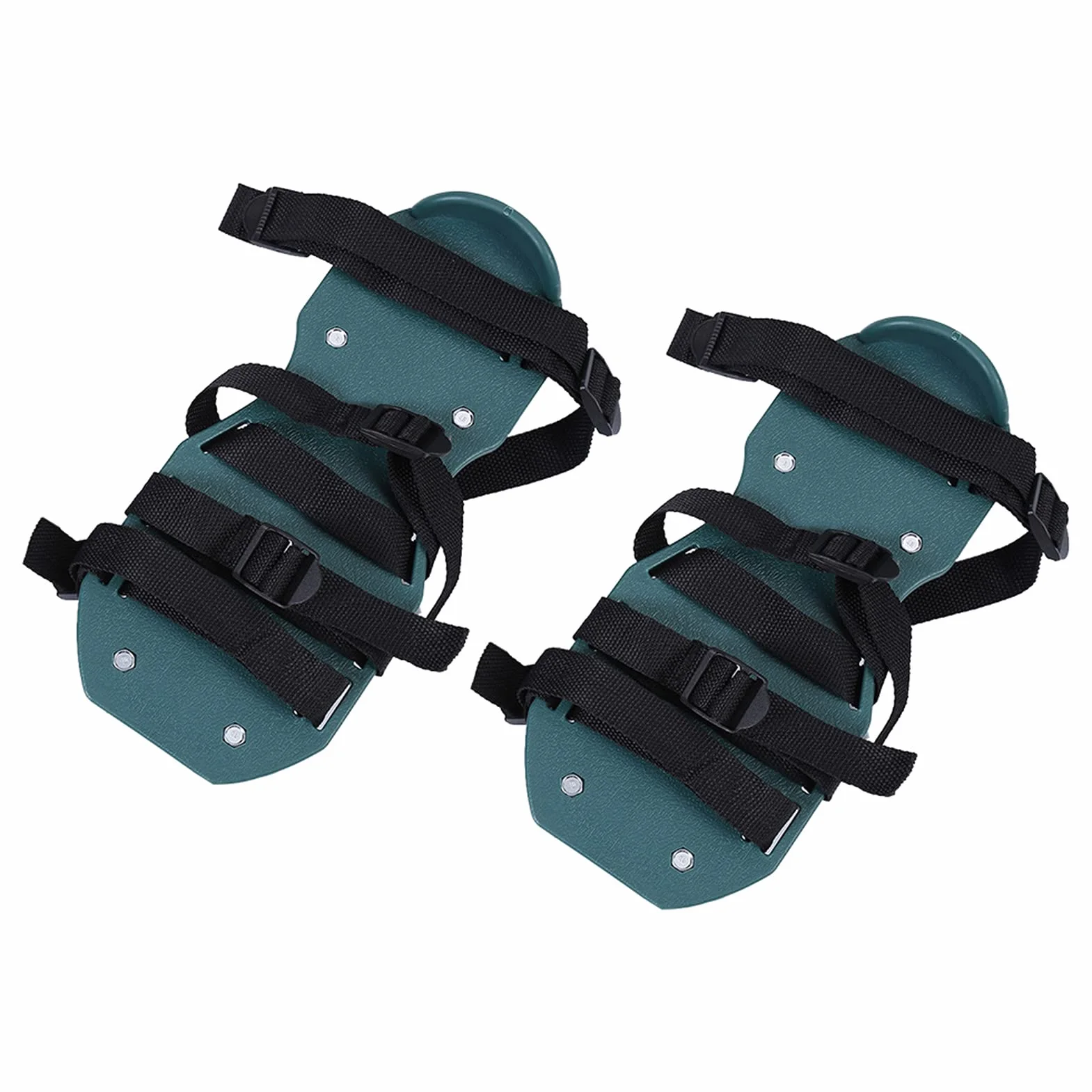 Yosoo Health Gear sandały, napowietrzacz trawnik buty 1 para sandałów napowietrzacz trawnik buty odporne na kolce trawnik z klamrą narzędzie