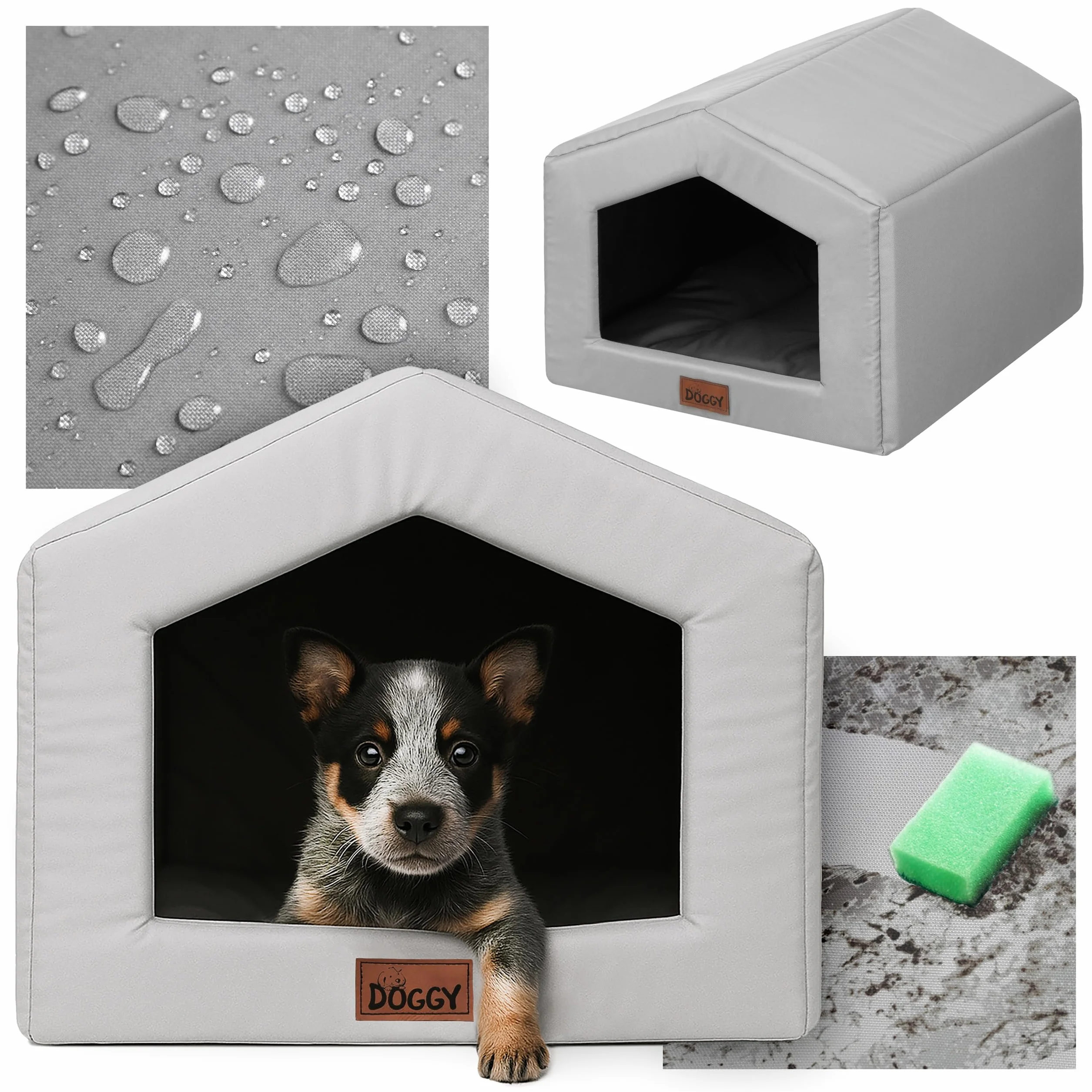 DOGGY Buda dla psa zimoodporna wodoszczelna 55 cm