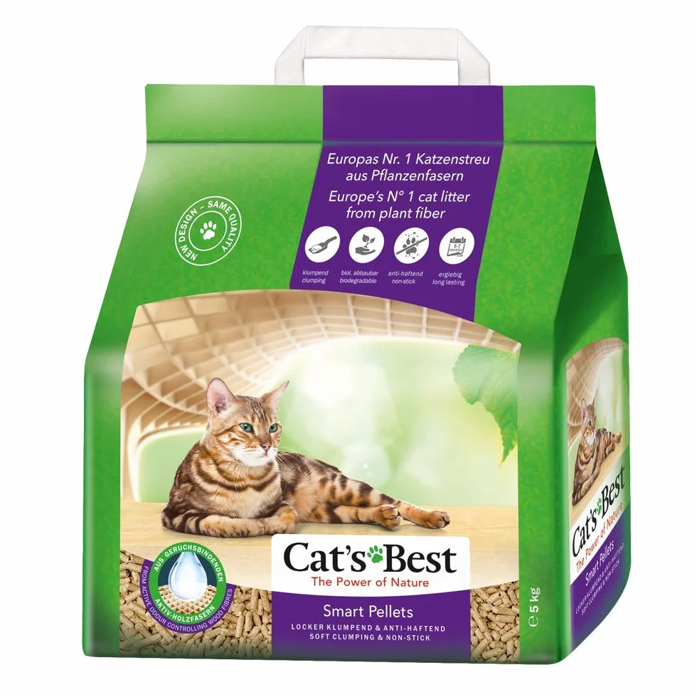 Cat'S Best Nature Gold Żwirek dla Kota, Brązowy, 5 kg