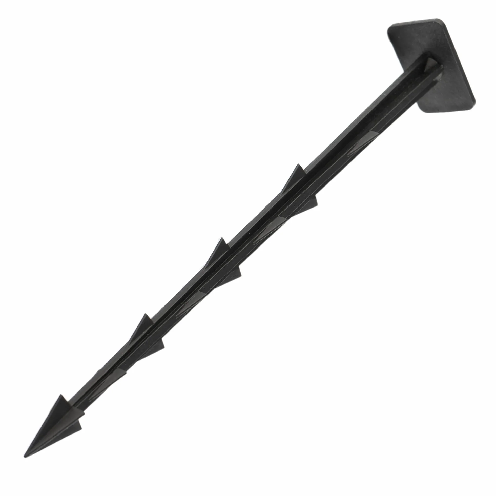 Kołki do Agrotkaniny 20 cm Szpilki Do Mocowania Agrowłókniny Kołki PCV Solidne Mocujące Kotwy do Folii, Siatek, Włókien 100 sztuk