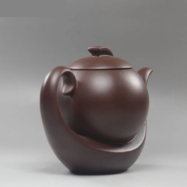 Dzbanek do herbaty chiński fioletowy gliniany czajniczek domowy czajniczek do zaparzacza wielofunkcyjny ceramiczny czajniczek luźna herbata liściasta stroma garnki do herbaty dzbanek do kawy zaparzacz