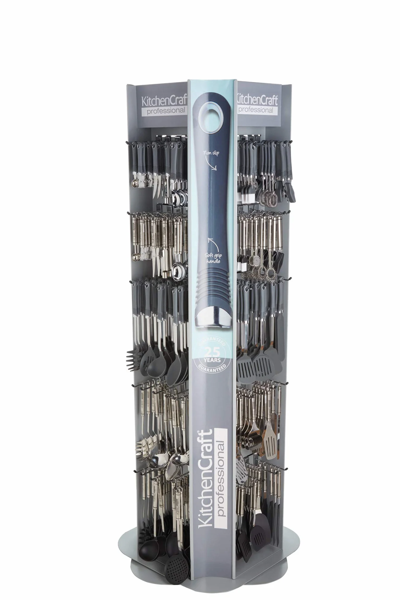 KitchenCraft profesjonalny nóż do zester/canelle ze stali nierdzewnej, 21 cm (8,5 cala)