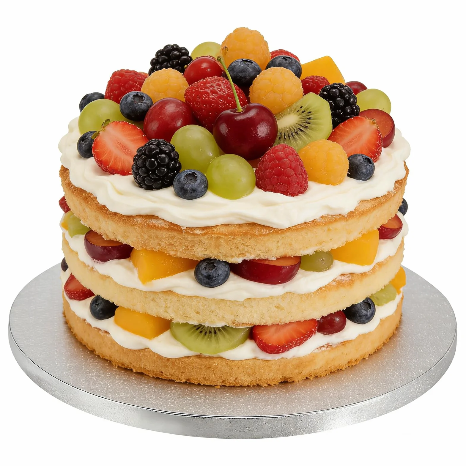 10 sztuk srebrnych podkładek na tort, okrągłe, 25 cm, okrągłe, do transportu ciast