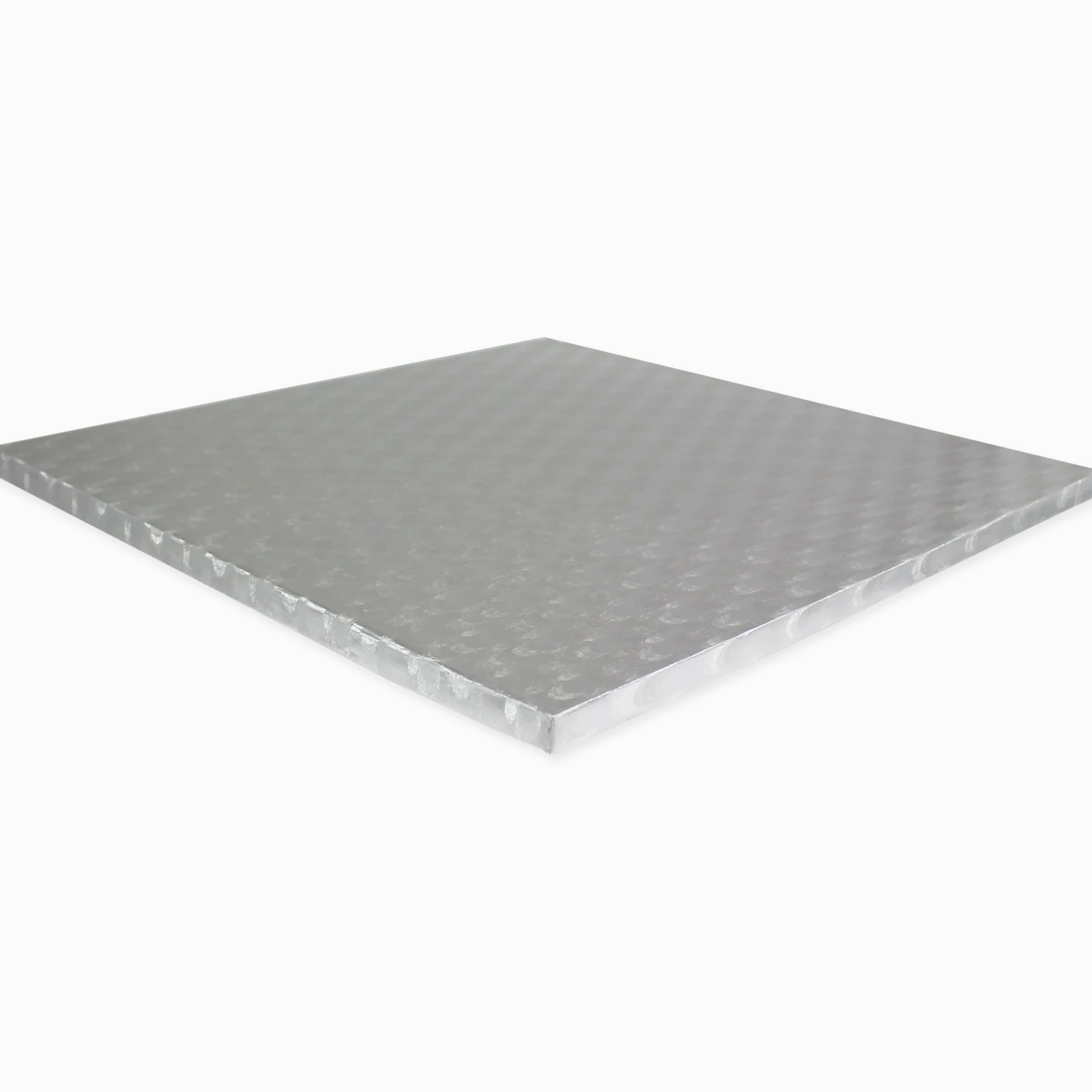 PME CBS853 Kwadratowa deska do ciasta 17 cm, grubość 11 mm, srebrna