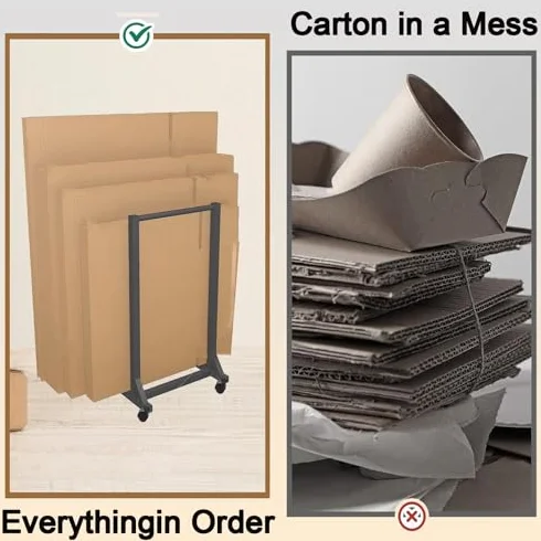 Hey-Duty Portab rage stojak na kółkach do magazynu i przeprowadzki idealny do kartonowego pudełka rage adjustab półki łatwa mobilność obciążenie 272 kg
