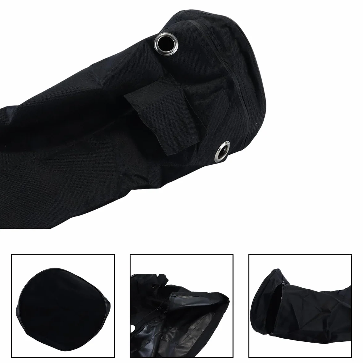 pokrowiec na butle gazowe 5 kg, 600D Oxford pokrowiec ochronny na butle gazowe, wodoodporny, wiatroszczelny, odporny na promieniowanie UV (25 x 52 cm)
