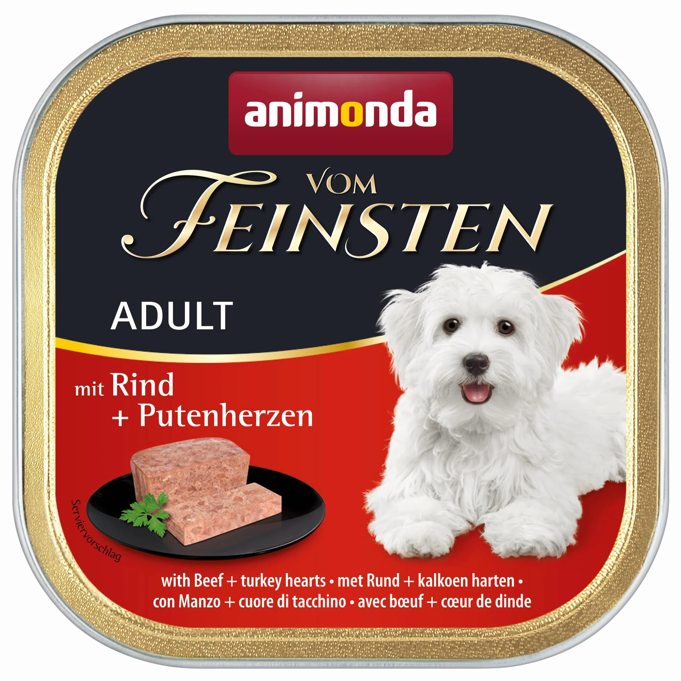 Animonda Vom Feinsten Adult Karma dla Psów Mix Smaków 22 x 150 g