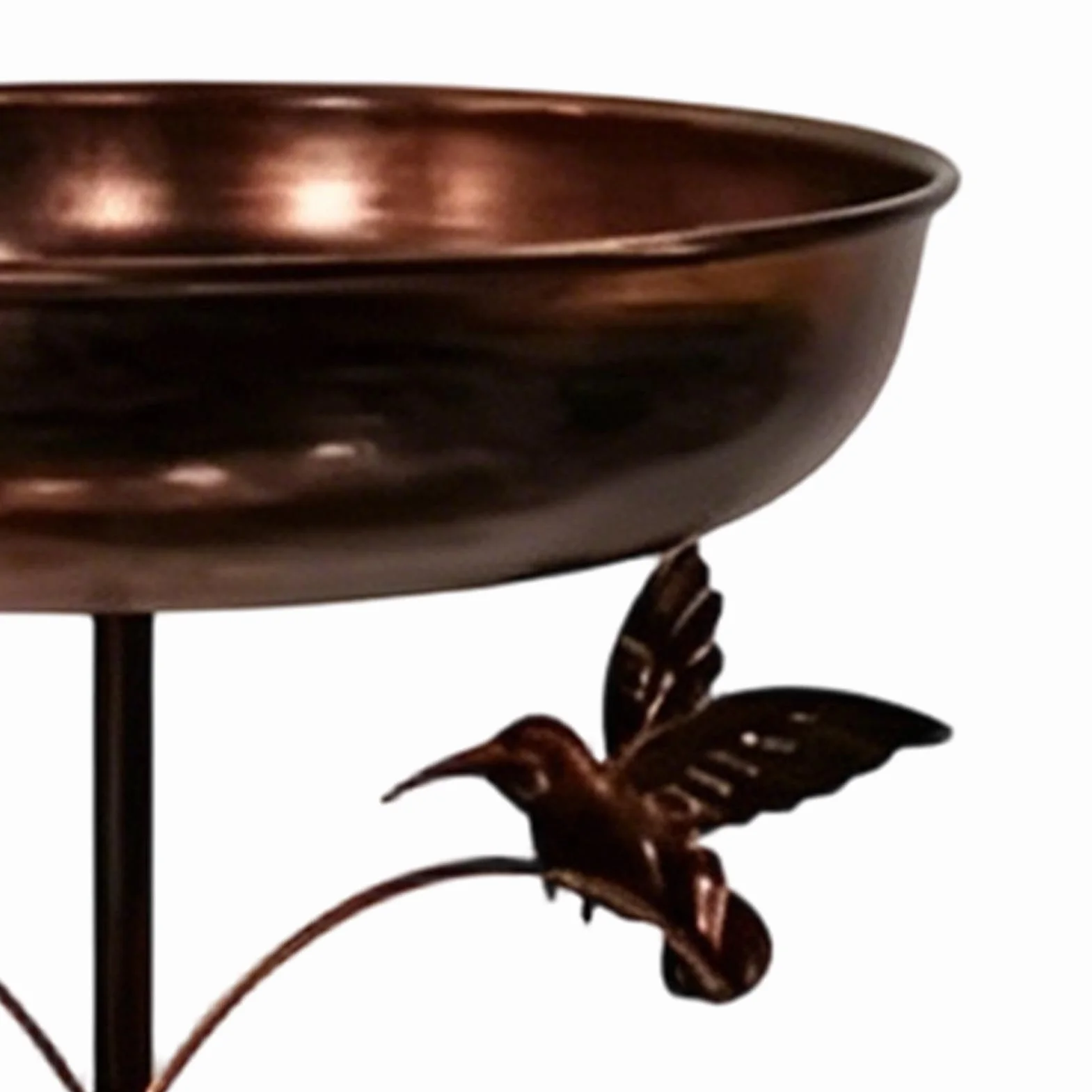Bird Bath Nectar Station - Outdoor Sipper for Gardeners Homeowners Nature Lovers Backyard Patio Deck Courtyard Lawn Front Yard Park | Ceramic Resin Basin Perch Flower Leaf Design Water Feed Function