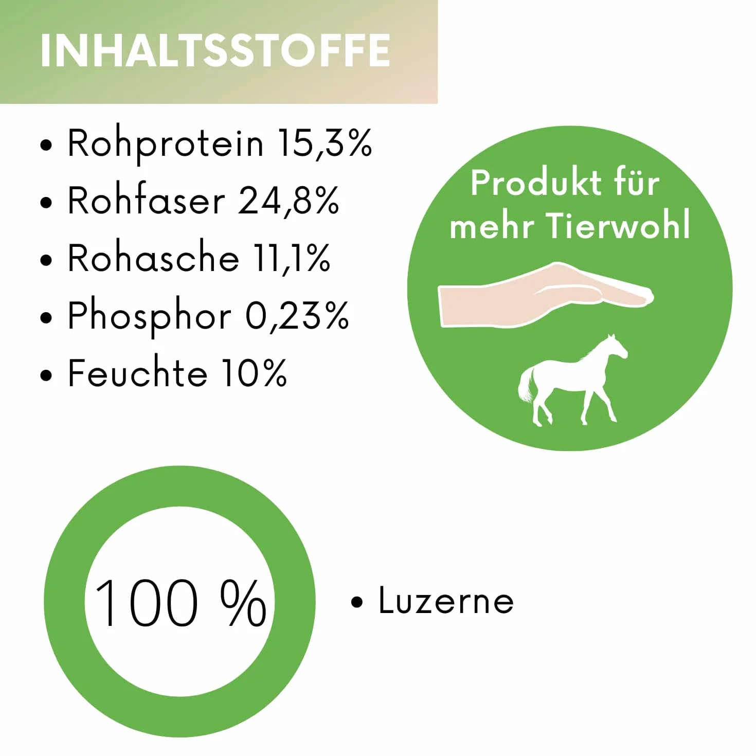 Lax Bloki lucerny z otworem 3 kg dla koni 100% lucerna