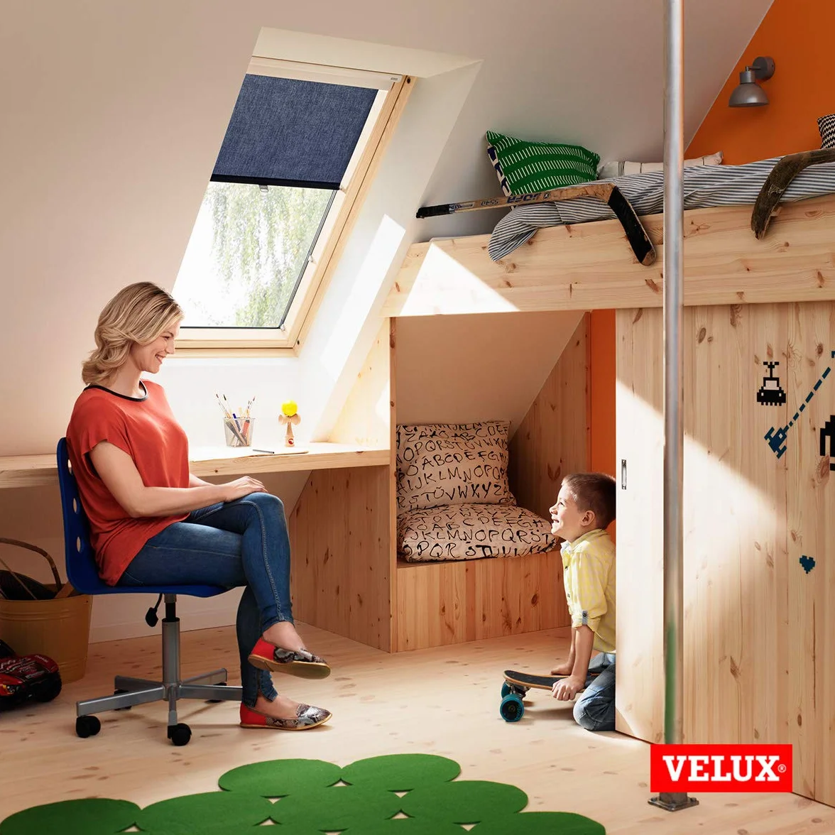VELUX Oryginalna roleta maskująca z haczykami (RHL), FK00, biała