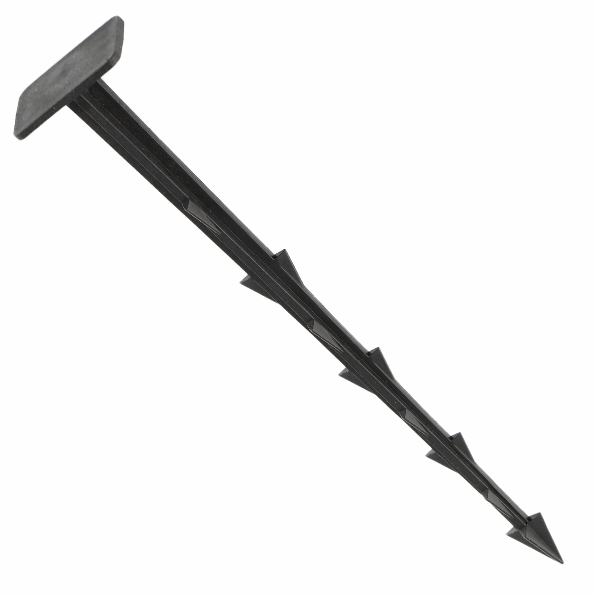 Kołki do Agrotkaniny 20 cm Szpilki Do Mocowania Agrowłókniny Kołki PCV Solidne Mocujące Kotwy do Folii, Siatek, Włókien 100 sztuk