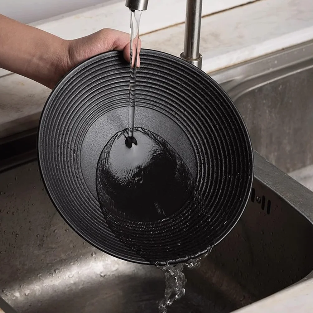 Miski do zupy domowy makaron miska talerz ramen duża miska do zupy ceramiczna miska sałatkowa zachodnia prezentacja jedzenia miski obiadowe (2)