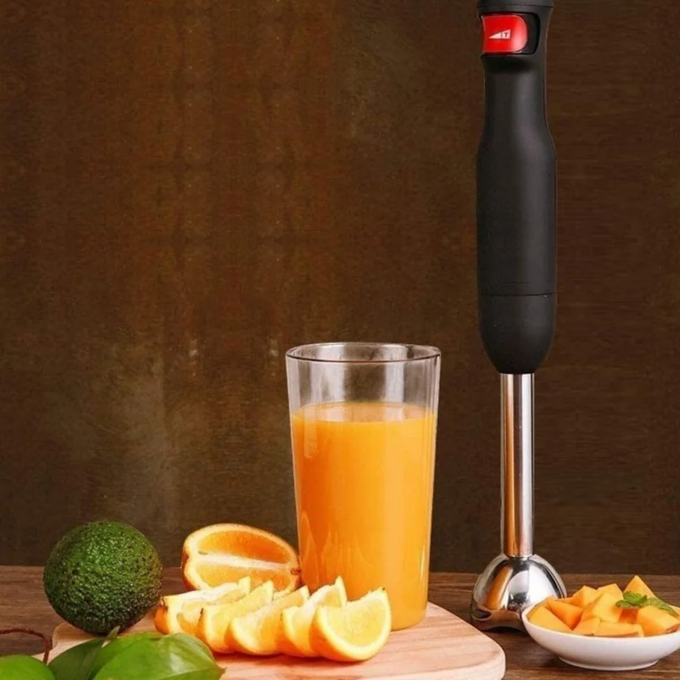 Blender ręczny zanurzeniowy, zestaw mikserów ręcznych 3 w 1, trzonek i ostrza blendera ręcznego ze stali nierdzewnej, ostrza ze stali nierdzewnej 304, bez BPA, narzędzie kuchenne