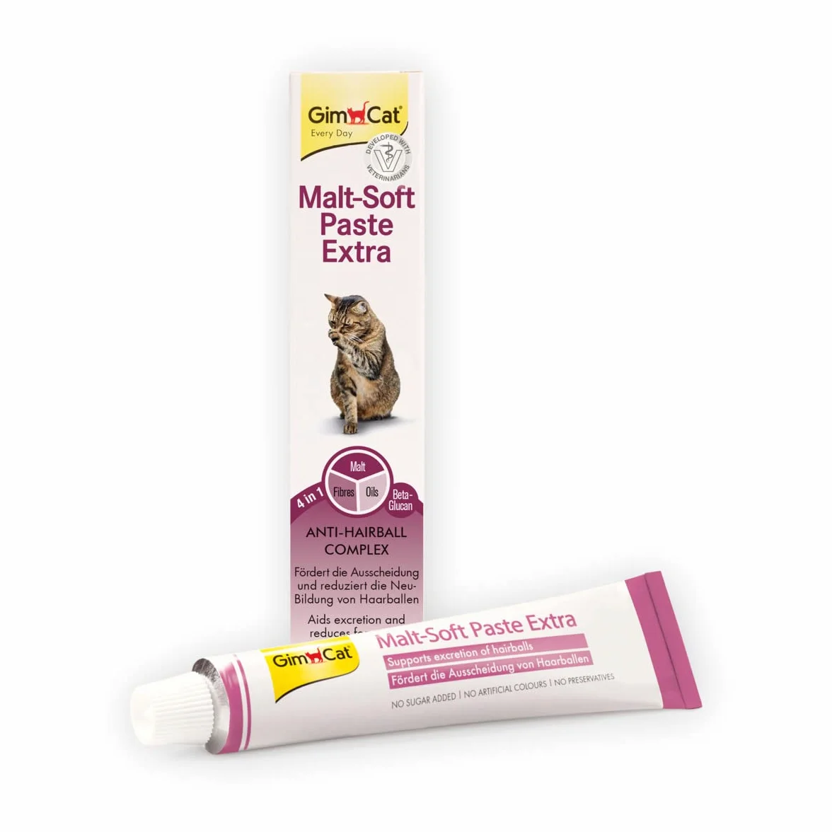 GimCat Pasta Malt-Soft Extra Przekąska dla kotów Anti-Hairball 200 g