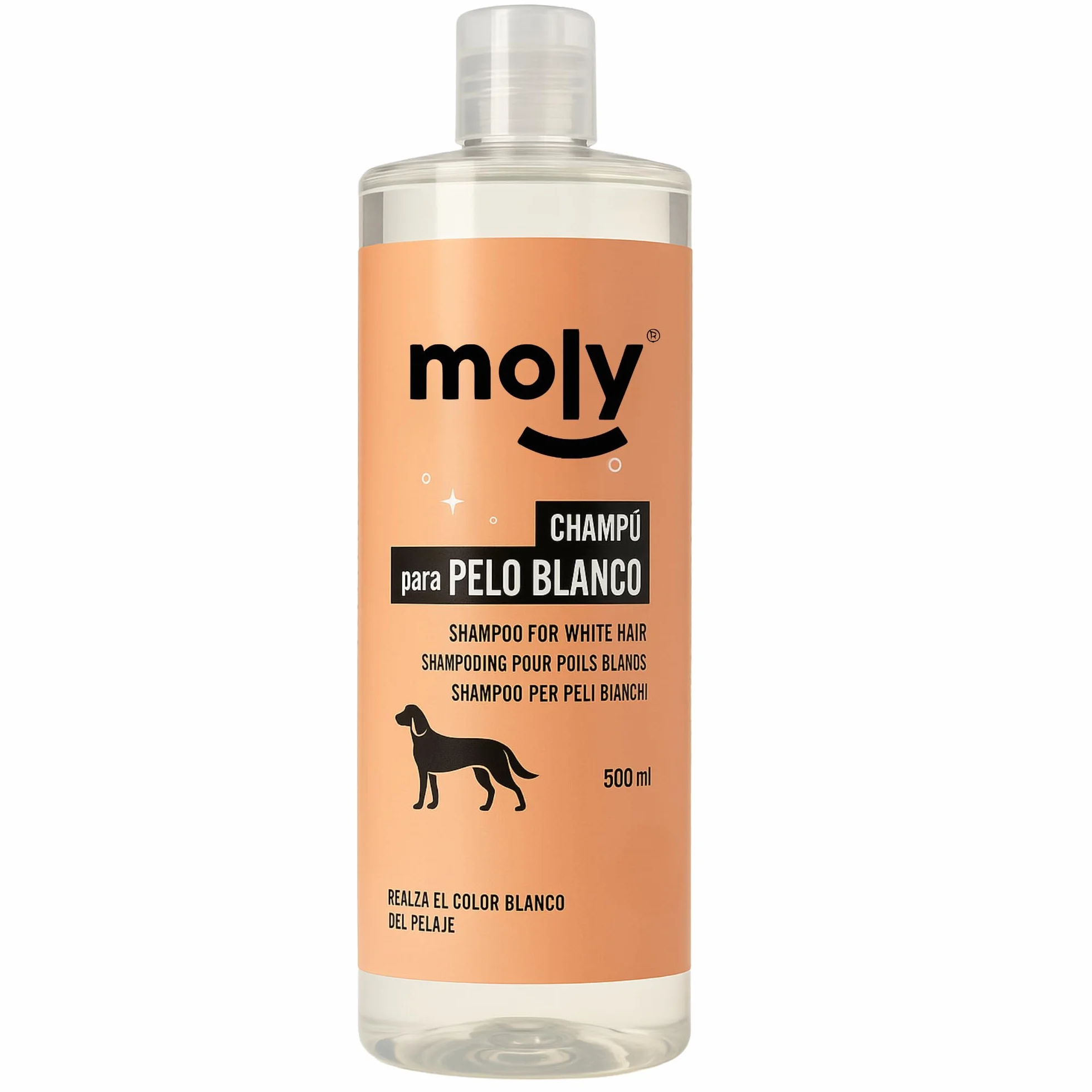 Moly Szampony dla psów CHAMPU Włosy białe 500 ML