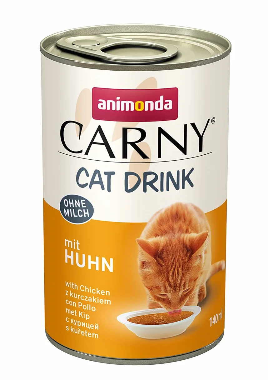 Animonda Carny Napój dla Kotów, Kurczak/Tuńczyk, 8 x 140 ml