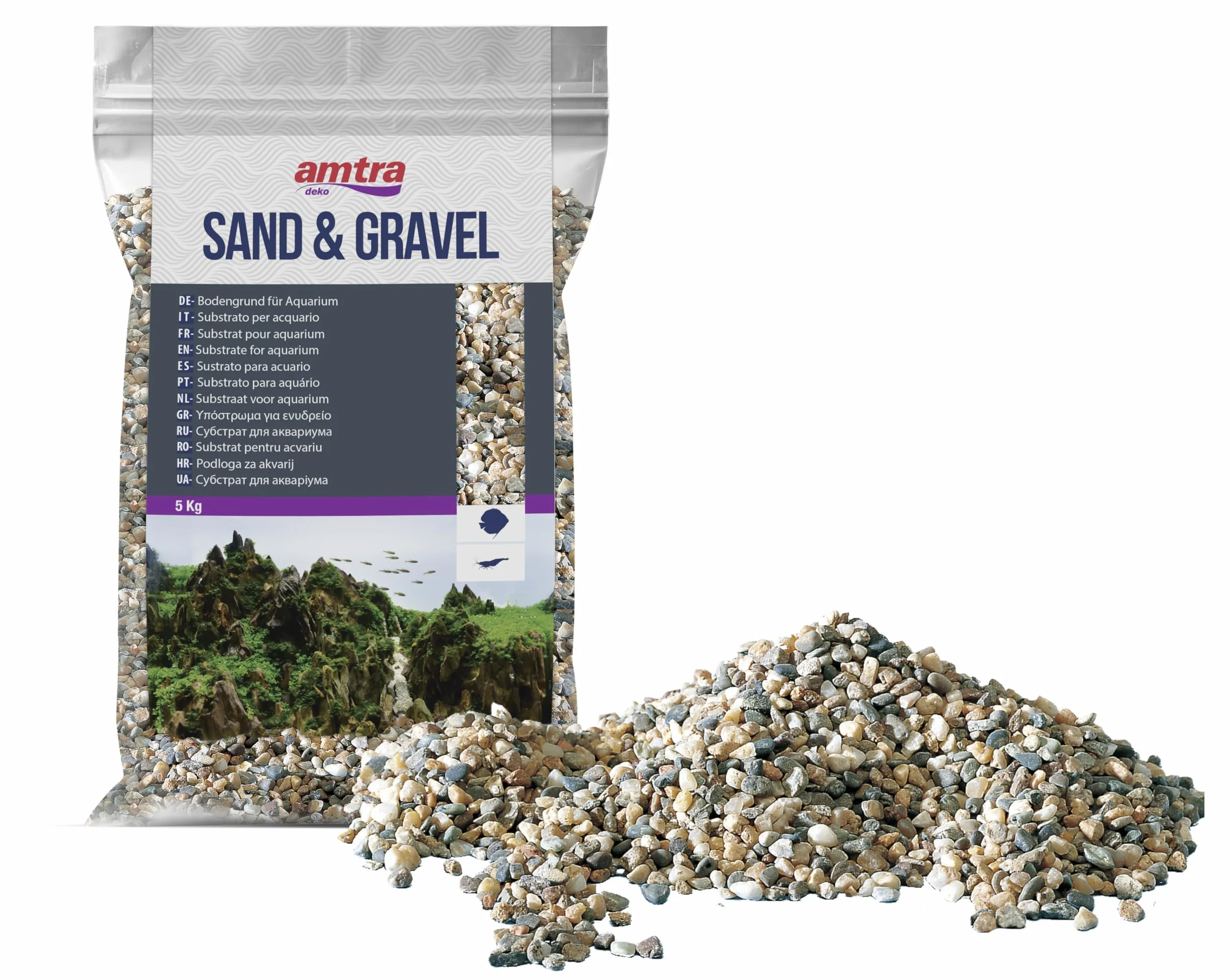 Amtra Żwir Flora 3 l (2,1 kg)
