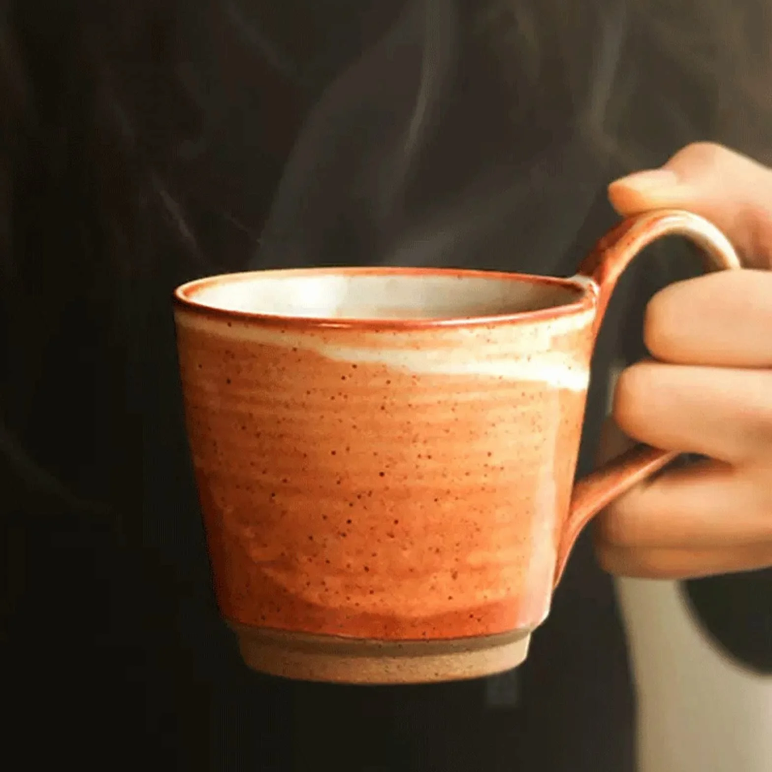 Wykwintny ceramiczny zestaw filiżanek do kawy i spodków prosty latte popołudniowa herbata biuro kreatywna woda (wielokolorowy)