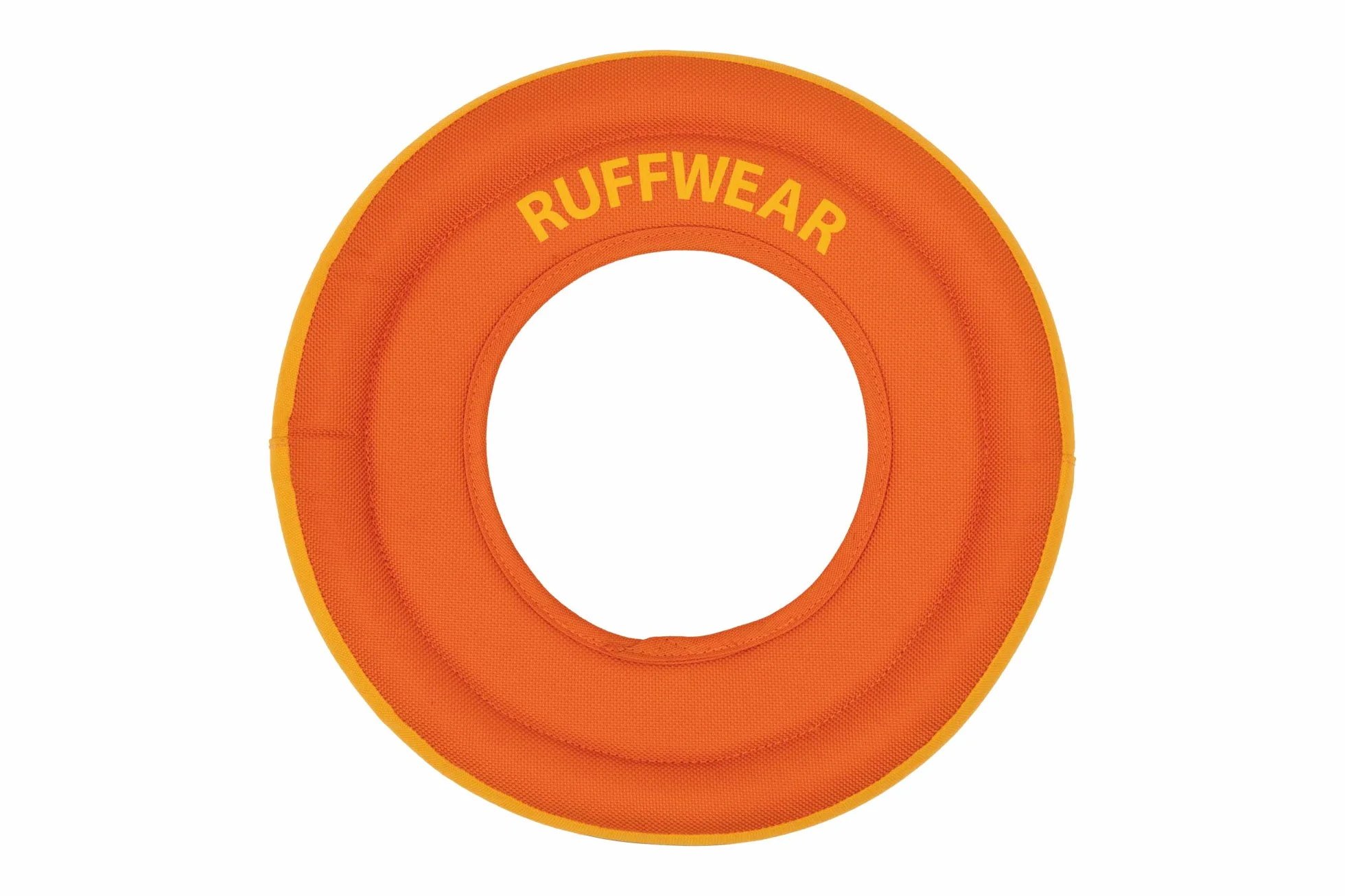 RUFFWEAR Hydro Plane Zabawka dla psa latający dysk, pływający pies Frisbee, ognisko pomarańczowe, rozmiar M