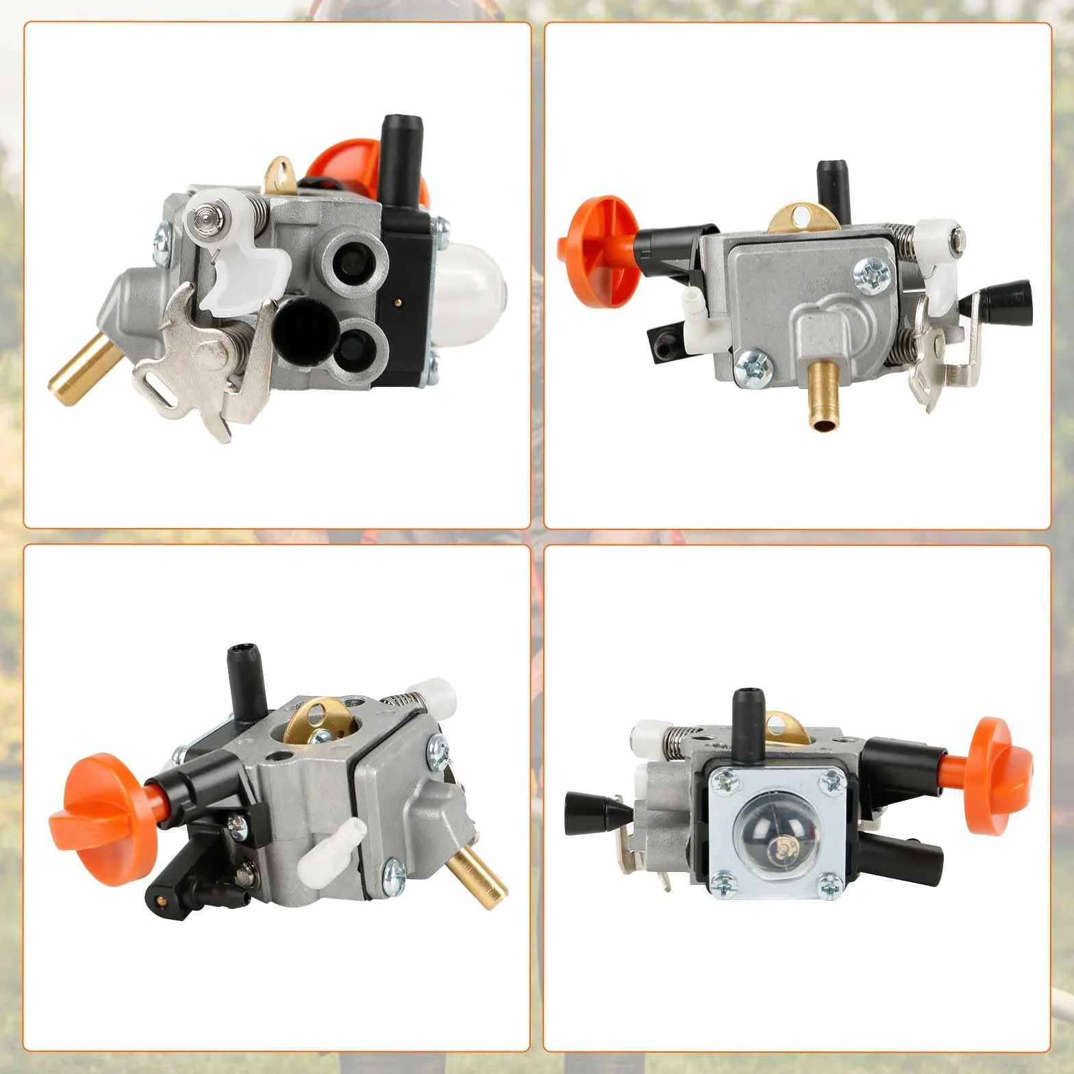Gaźnik do Stihl FS131 FS131R FS311 KM131 HT131 HT132 HT133 HT134 HT135, zamiennik 4180-120-0619 4180-120-0617 Zestaw do strojenia wykaszarek z 4188 0 141 Zestaw filtrów powietrza 0300