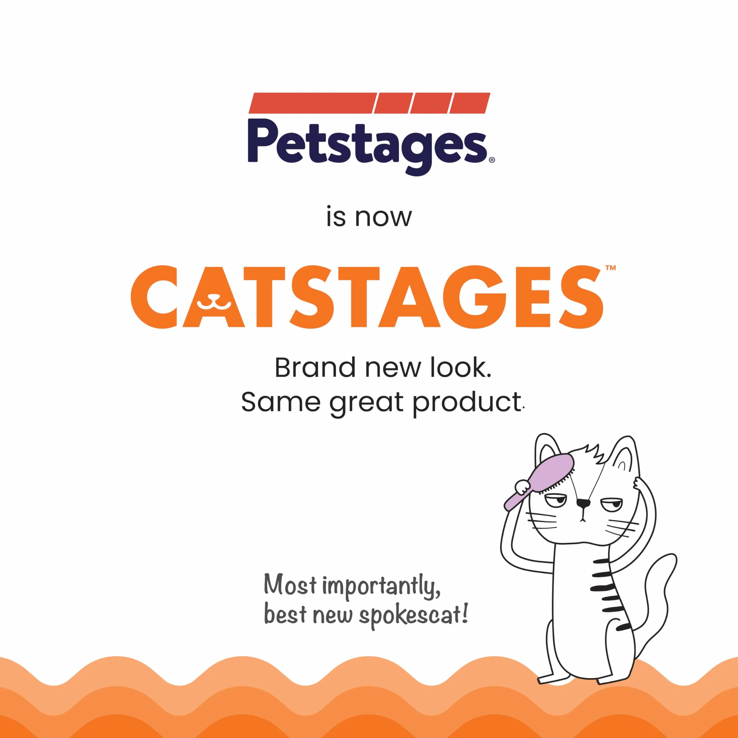 Petstages Tons of Tails - Dentystyczna zabawka dla kotów - z kocimiętką - wielobarwna