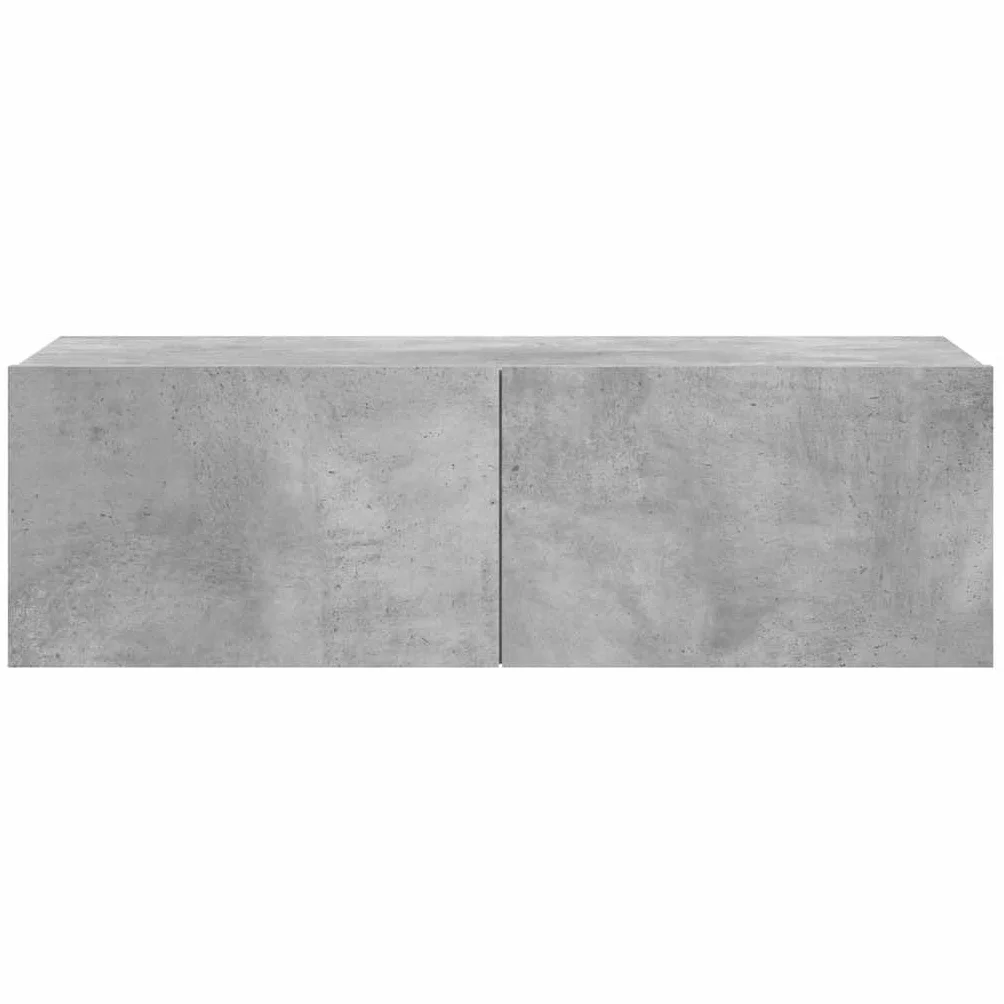 vidaXL Szafka pod TV, szarość betonu, 100x30x30 cm