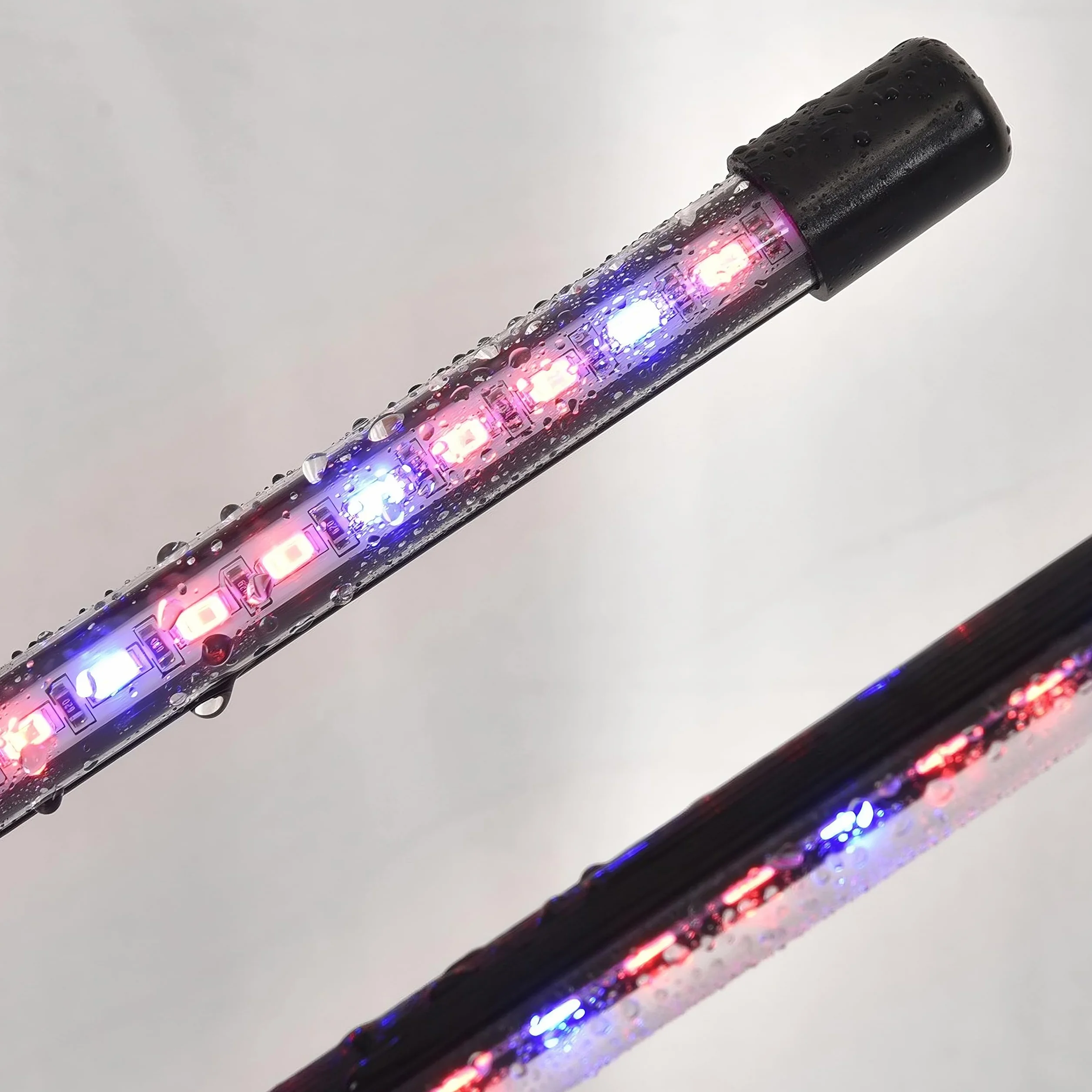Retoo Lampa LED z pełnym spektrum światła, lampa biurkowa do szklarni i roślin pokojowych, 60 diod LED, pilot zdalnego sterowania, sterowanie wierszem, światło do wzrostu z timerem