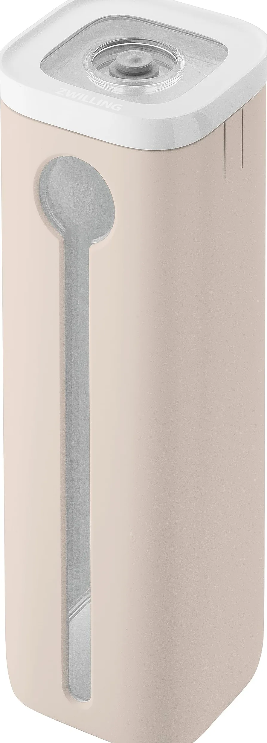 ZWILLING FRESH & SAVE CUBE Pojemnik na pojemnik o rozmiarze 4S, ochrona przed światłem słonecznym, wskaźnik poziomu napełnienia, tworzywo sztuczne wolne od BPA, kość słoniowa